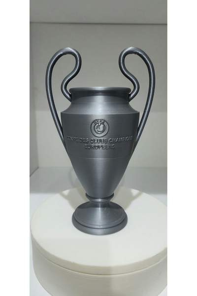 ARELSTORE 3D Plastik Şampiyonlar Ligi Kupası 25CM 100GR UEFA Champions League...