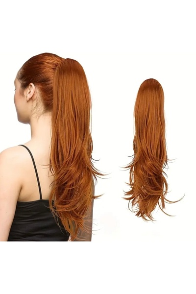 favorim peruk Özel luxury bakır tokalı at kuyruğu