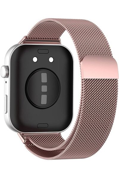 UnDePlus Huawei Watch Fit 4/fit 4 Pro/fit 3 حزام ميلانو حلقة معدنية (غير متوافق مع FIT/FIT2)