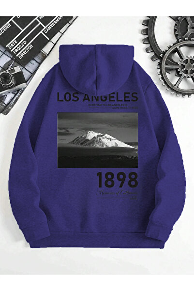 StartMore Лос Анджелис Принтирана унисекс суитшърт с три ленти Saks