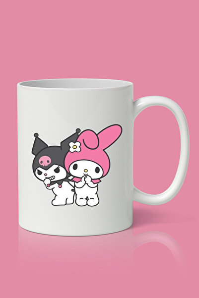 designedfy Kuromi 4 Baskılı Kupa Bardak