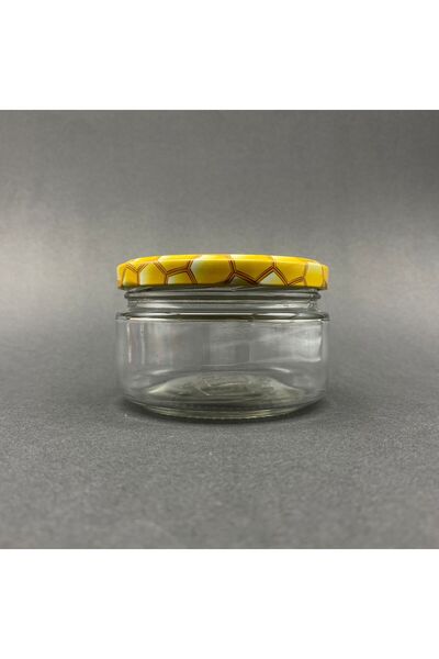 Ahsa Ticaret 8 Adet 230 Cc Cam Kavanoz - 230 ml Cam Kavanoz - Geniş Magnolia Kavanozu