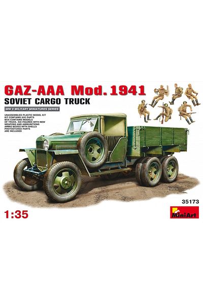 MiniArt شاحنة بضائع GAZ-AAA Mod. 1941