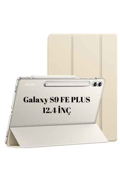 UnDePlus Samsung Galaxy Tab S9 Fe Plus/s10 Plus/s9 Plus Kılıf Pu Deri Smart S...