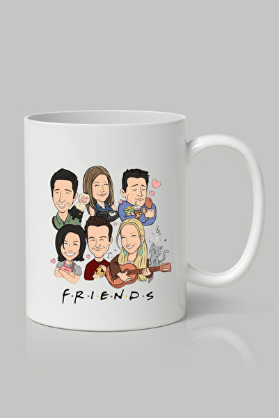 designedfy Friends Baskılı Kupa Bardak