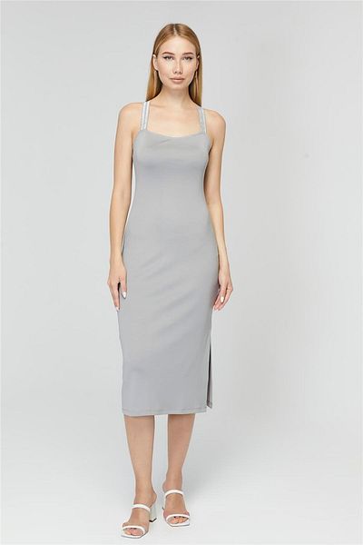HomeStore Kleid mit langem Schlitz