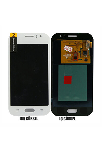 Samsung Teknonet Samsung Galaxy j110 J1 Ace Uyumlu Revize Lcd+Dokunmatik - Beyaz