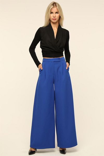 HomeStore Hose mit weitem Bein und 2 Taschen