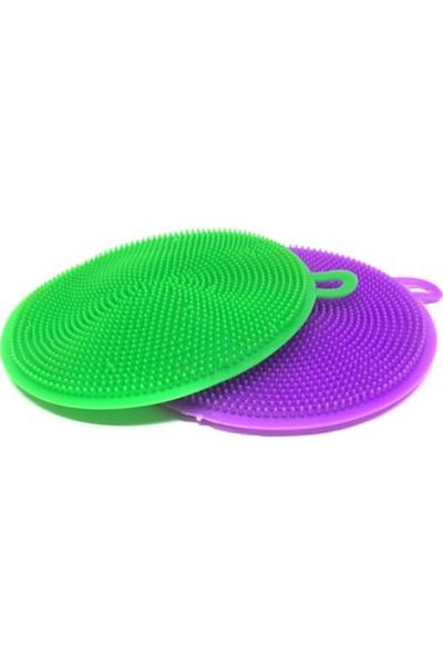 COLLECTİON 4Pcs Second-Hand Brush, Cumin Non-Broken Silicone Cloth
