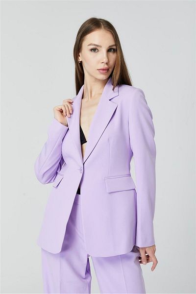HomeStore Schlanke Jacke mit einem Knopf