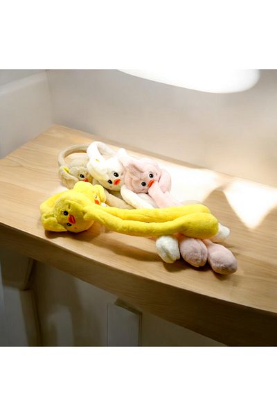 FuryaTedarik Furya Plush Chick Headset with Moving Mechanism and Sound