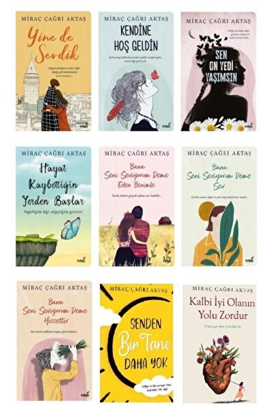 İndigo Kitap Miraç Çağrı Aktaş Seti (9 Kitap)