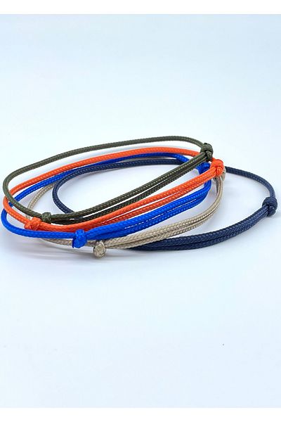 Concept HuBuTU 5-Piece Minimal Paracord Men's Rope Bracelet Set