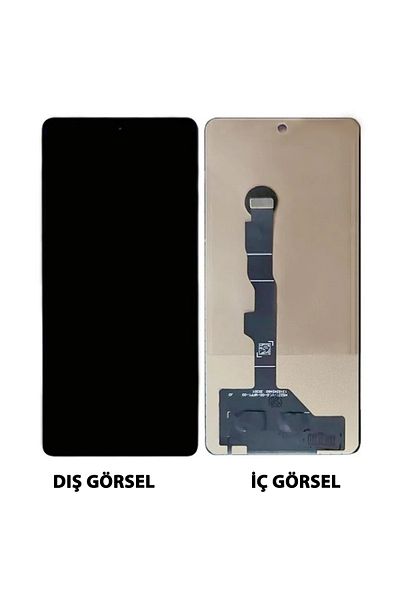 Nettech Teknonet Xiaomi Redmi Note 12 Pro 4g Compatible Tft Quality Lcd Touch Screen - Black