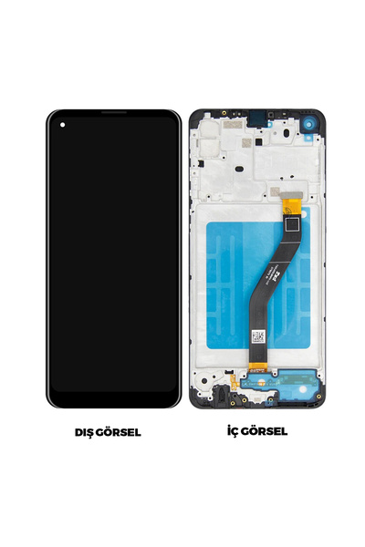 Samsung Teknonet Samsung Galaxy A21 Uyumlu Lcd+Dokunmatik - Siyah