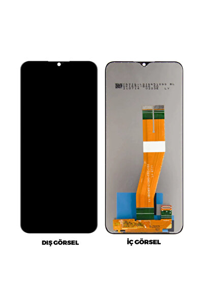 Samsung Teknonet Samsung Galaxy A03S Uyumlu Lcd+Dokunmatik - Siyah