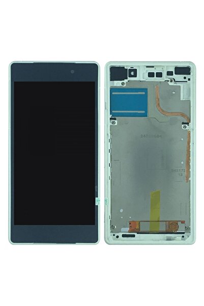 Teknonet Sony Xperia Z2 Uyumlu Lcd Dokunmatik Ekran Çıtalı - Beyaz