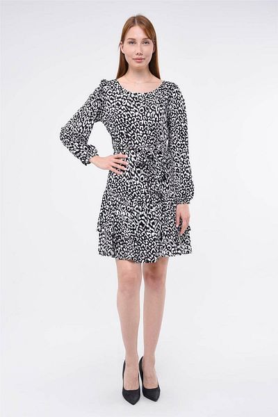 HomeStore Geflecktes gemustertes Kleid