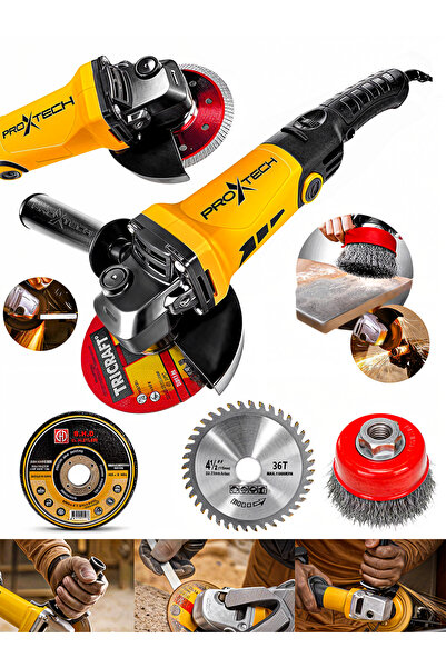 PROXTECH Full Set Metal Şanzuman Bakır Sargılı Devir Ayarlı Avuç Içi Taşlama ...
