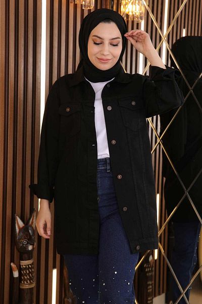 Moda Mihram Karierte Blazerjacke