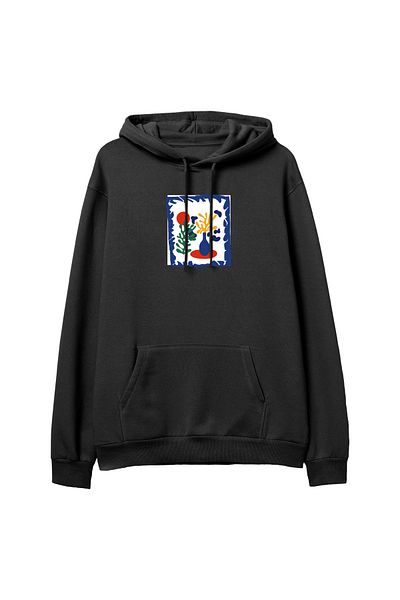 COUTLINER Flowers Regular Hoodie