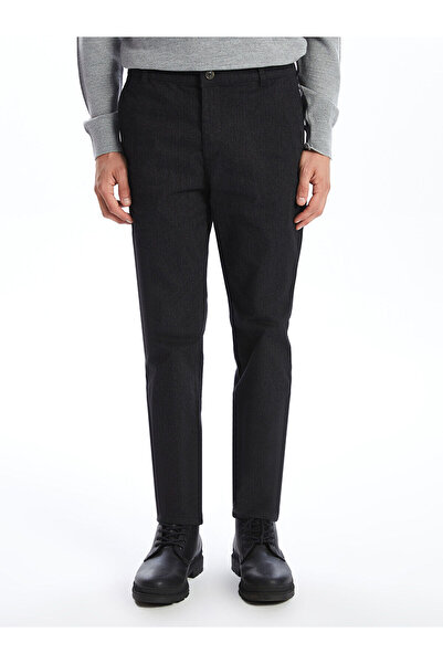 LC Waikiki Lcwaikiki Classic Gabardine Men's Trousers - Anthracite, Standard Fit