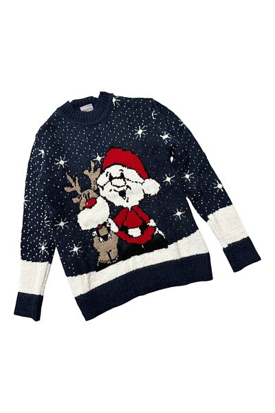 Lolliboomkids Tricotaj unisex Pulover Anul Nou - Zapada - Iarna Concept Tesut Culoare Gamă mare de modele
