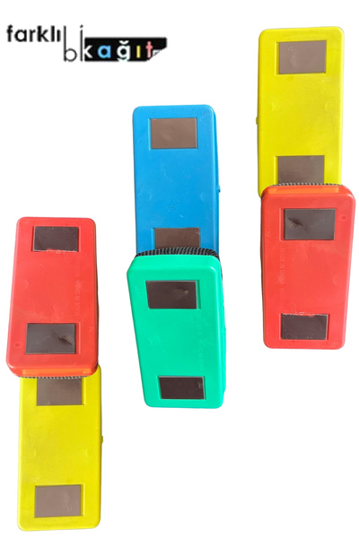 Farklı Bi Kağıt 6'lI Mıknatıslı Beyaz Tahta Silgisi