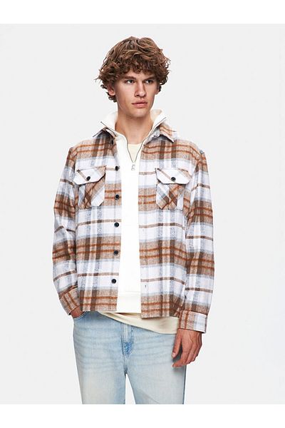 Ltb Lumberjack Checked Gray Shirt