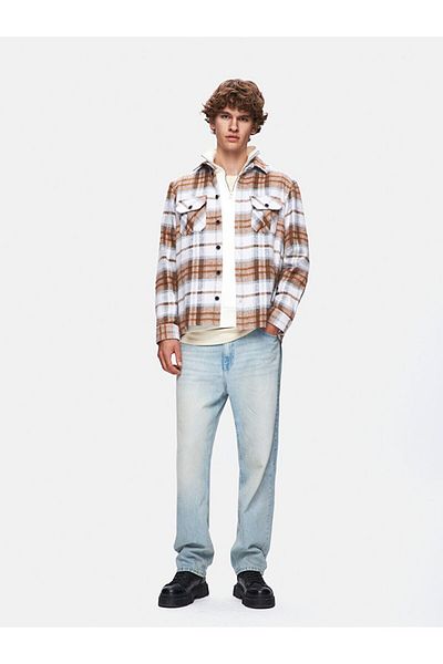 Ltb Lumberjack Checked Gray Shirt