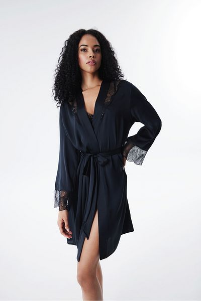 Penti Hera Black Morgenmantel – Privee-Kollektion