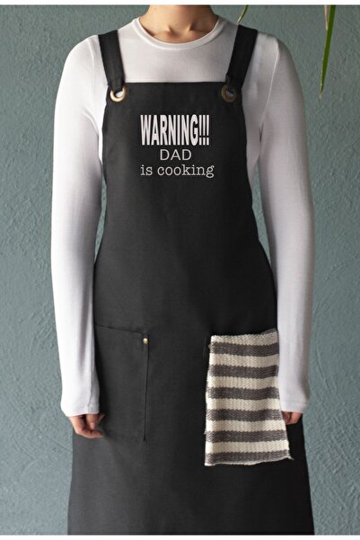 HHOPES مريلة صالون تجميل مطبوعة لورشة عمل الأعمال والصورة الخزفية والمطبخ والباريستا والطباخ والنادل