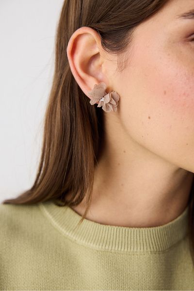 Penti Flower Gold Color Earring Set