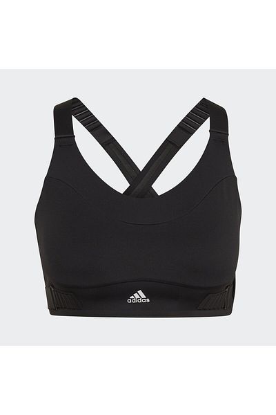 adidas Women Lightly Padded Sportswear Fit Sports Bra, Black