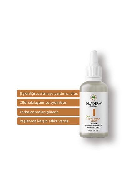 Duaderm Anti-Wrinkle Eye Contour Eye Contour Serum (Liposomal Niacinamide Coffei̇ne 10%) 30ml