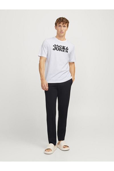 Jack & Jones Loungewear-Set 2er-Pack Logo Rundhals Loungewear-Set
