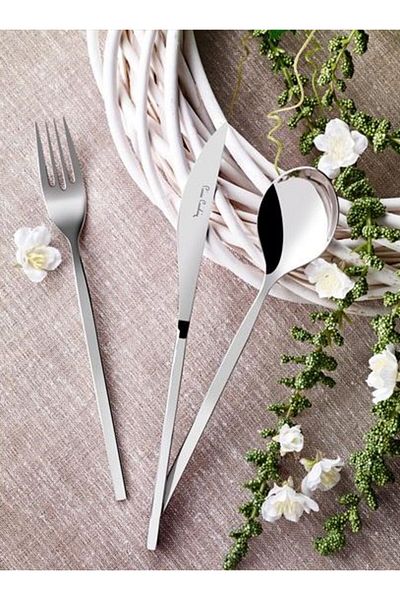 Pierre Cardin 84-Piece Uranus Cutlery Set for 12