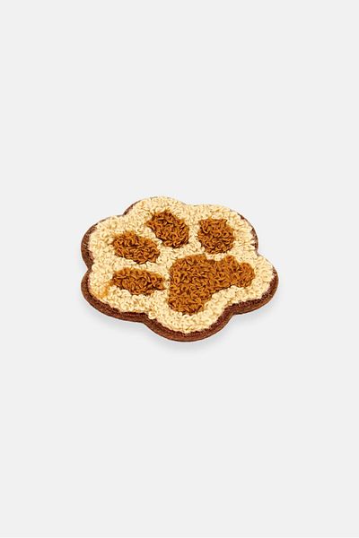Muy Mucho Decorative Sticker Patch 11 H x 10 L cm, Tan/Beige