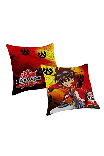 Taç Lisanslı Kırlent Bakugan 40x40