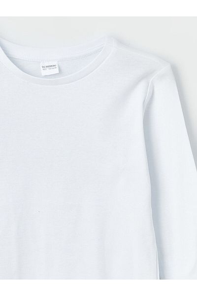 LC Waikiki Lw - Μακρυμάνικο εσώρουχο για αγόρι με λαιμόκοψη