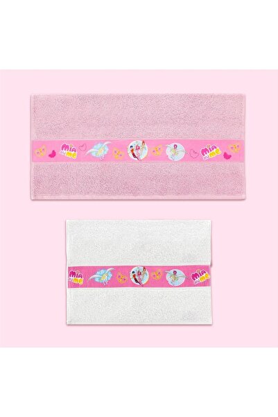 Taç Lisanslı 2'li Havlu Seti Mia and Me