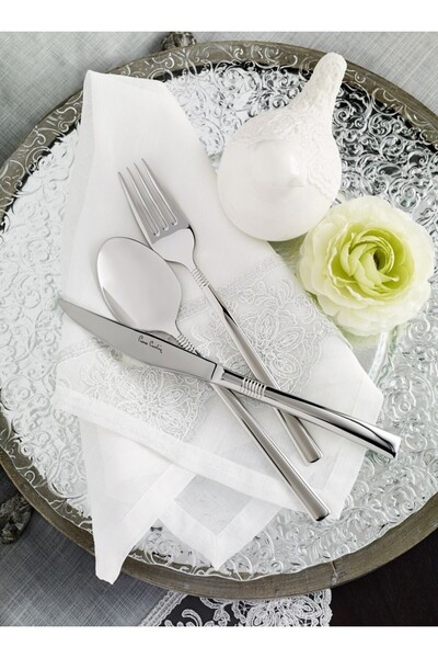 Pierre Cardin 84 Parça 12 Kişilik Çatal Bıçak Takımı Calvin