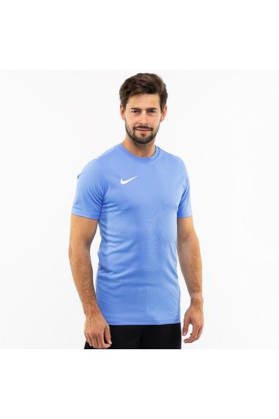Nike Ανδρικό αθλητικό μπλουζάκι Park VII Jersey S/S Μπλε - BV6708-412
