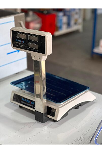 Genel Markalar PLT POWER Market Kasap Manav Terazisi 40 Kg - 2 Gr Boyunlu Çif...