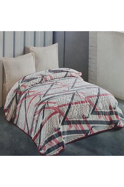 Taç Crystal Blanket Prism Pink Double