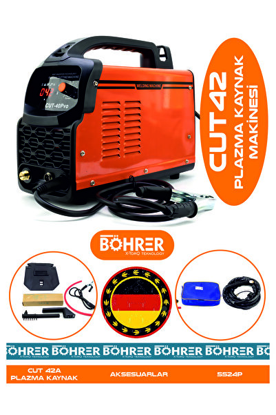 BÖHRER Alman Cut-42 Turuncu Profesyonel Inverter Yeni Nesil Pfc Teknoloji Pla...