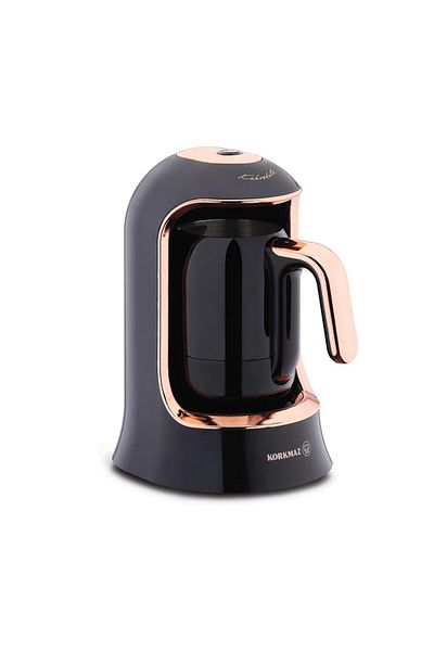 KORKMAZ Deluxe Black Rose Coffee Machine - Automatic, Kahvekolik A860-09