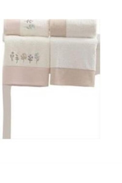 Taç Pamuk Hamam Havlu Seti Ragna Ekru-ekru
