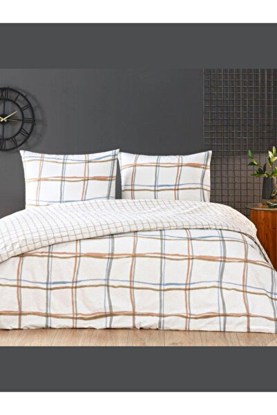 Taç طقم سرير عصري شاب روكي أبيض مزدوج