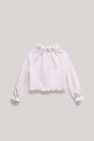 Lia Lea BG Store Λευκή μπλούζα για κορίτσια